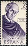 Stamps Spain -  1998- - Fojadores de América. Méjico. Vasco de Quiroga.