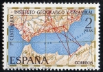 Sellos de Europa - Espaa -  2001- Centenario del Instituto Geográfico y Catastral.