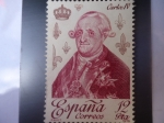 Stamps Spain -  Ed:2500-Reyes de España-Casa de Borbón - Carlos IV