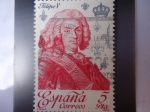 Stamps Spain -  Ed:2496-Reyes de España-Casa Borbón - Felipe V (1683-1746)
