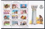 Stamps Spain -  Edifil  3732 - 3743 MP.73 Correspondencia Epistolar Escolar. Historia de España.  