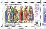 Stamps Spain -  Edifil  3744  Correspondencia Epistolar Escolar. Historia de España.  