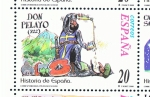 Stamps Spain -  Edifil  3747  Correspondencia Epistolar Escolar. Historia de España.  