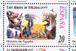 Sellos del Mundo : Europe : Spain : Edifil  3751  Correspondencia Epistolar Escolar. Historia de España.  