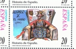 Sellos de Europa - Espa�a -  Edifil  3752  Correspondencia Epistolar Escolar. Historia de España.  