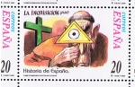 Stamps Spain -  Edifil  3754  Correspondencia Epistolar Escolar. Historia de España.  
