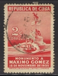 Stamps : America : Cuba :  MONUMENTO A MAXIMO GOMEZ