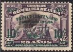 Stamps : America : Cuba :  Centenario de los ferrocarriles cubanos.