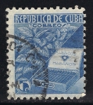 Stamps : America : Cuba :  PLANTA DE TABACO Y CIGARROS.