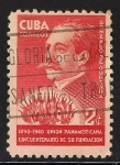 Stamps : America : Cuba :  50 aniversario Unión Panamericana.