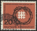 Sellos de Europa - Alemania -  EVANGELISCHER KIRCHENTAG - D. BUNDESPOST