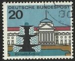 Stamps Germany -  LANDESHAUPTSTADTE - D. BUNDESPOST