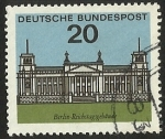Stamps : Europe : Germany :  LANDESHAUPTSTADTE - D. BUNDESPOST