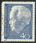 Sellos de Europa - Alemania -  BUNDESPRASIDENT LUDKE - D. BUNDESPOST