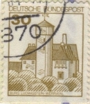 Sellos del Mundo : Europa : Alemania : Castillo de Werratal