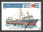 Sellos de America - Cuba -  2073 - Flota pesquera cubana, atunero