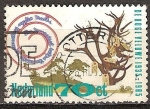 Stamps Netherlands -  50 º aniv de De Hoge Veluwe National Park.