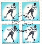 Stamps United Arab Emirates -  Futbol -Ajman