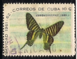 Stamps : America : Cuba :  URANIDIA BOISDUVALII