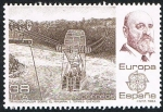 Stamps Spain -  TRANSBORDADOR SOBRE EL NIAGARA