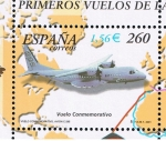 Stamps Spain -  Edifil  3790 D  Aviación. 75º aniver. de primeros vuelos de la aviación española.  