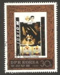 Stamps North Korea -  1593 C - Conquistadores del mar, Auguste y Jacques Piccard