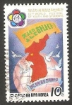 Stamps North Korea -  1960 - XIII Festival mundial de la juventud y de los estudiantes