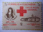 Sellos de America - Colombia -  Cruz Roja Nacional - Scott/RA-57 - Hijas de la Caridad 1660-1960