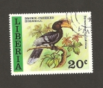 Stamps Liberia -  Ave Bycanistes