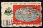 Stamps Cuba -  JUEGOS UNIVERSITARIOS LATINOAMERICANOS 1962