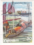 Stamps Vietnam -  Barcos Vietnamitas