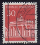 Sellos de Europa - Alemania -  1966-67 Puerta de Brandebourg - Ybert:370