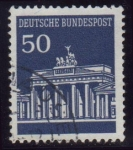 Sellos de Europa - Alemania -  1966-67 Puerta de Brandebourg - Ybert:371