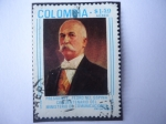 Stamps Colombia -  Pedro Nel Ospina - Cincuentenario del Ministerio de Comunicaciones 1923-1978