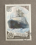 Stamps Russia -  Rompehielos atómico Lenín