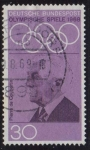Stamps Germany -  1968 Juegos Olímpicos de Mejico - Ybert:428