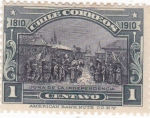 Stamps Chile -  Jura de la Independencia