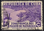 Stamps Cuba -  VISTA AEREA DE MATANZAS.