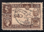 Sellos de America - Cuba -  CENTENARIO DEL PRIMER SELLO POSTAL.