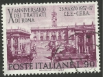 Stamps Italy -  Tratado de Roma