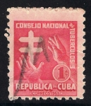 Stamps : America : Cuba :  CONSEJO NACIONAL DE TUBERCULOSIS.