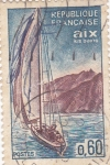 Stamps France -  Aix Les Bains-paisaje