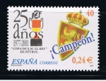 Stamps Spain -  Edifil  3805  25 años de la Copa de S.M. el Rey de Fútbol.  