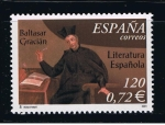 Sellos de Europa - Espaa -  Edifil  3808  Literatura española. IV cente. del nacimiento de Baltasar Gracián.  