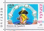 Sellos de Europa - Espaa -  Edifil  3822  Correspondencia Epistolar Escolar. Historia de España.  