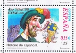 Stamps Spain -  Edifil  3826  Correspondencia Epistolar Escolar. Historia de España.  