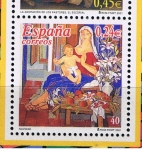 Stamps Spain -  Edifil  3837 A SH  Navidad ´2001. Emisión conjunta con Alemania.  
