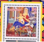 Sellos de Europa - Espa�a -  Edifil  3837 A SH  Alemania  Navidad ´2001. Emisión conjunta con Alemania.  