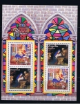 Stamps Spain -  Edifil  3837  Navidad ´2001. Emisión conjunta con Alemania.  