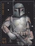 Stamps United States -  Star Wars - Boba Fett